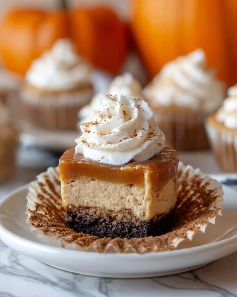 Mini Pumpkin Cheesecakes Recipe
