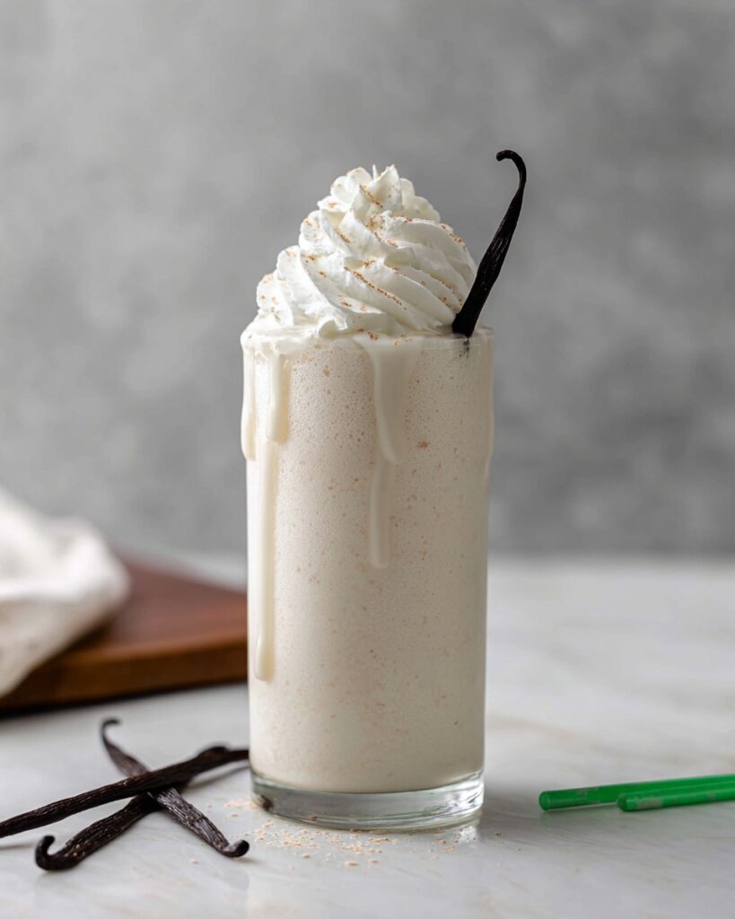 Vanilla Bean Frappuccino (No Ice Cream) Recipe