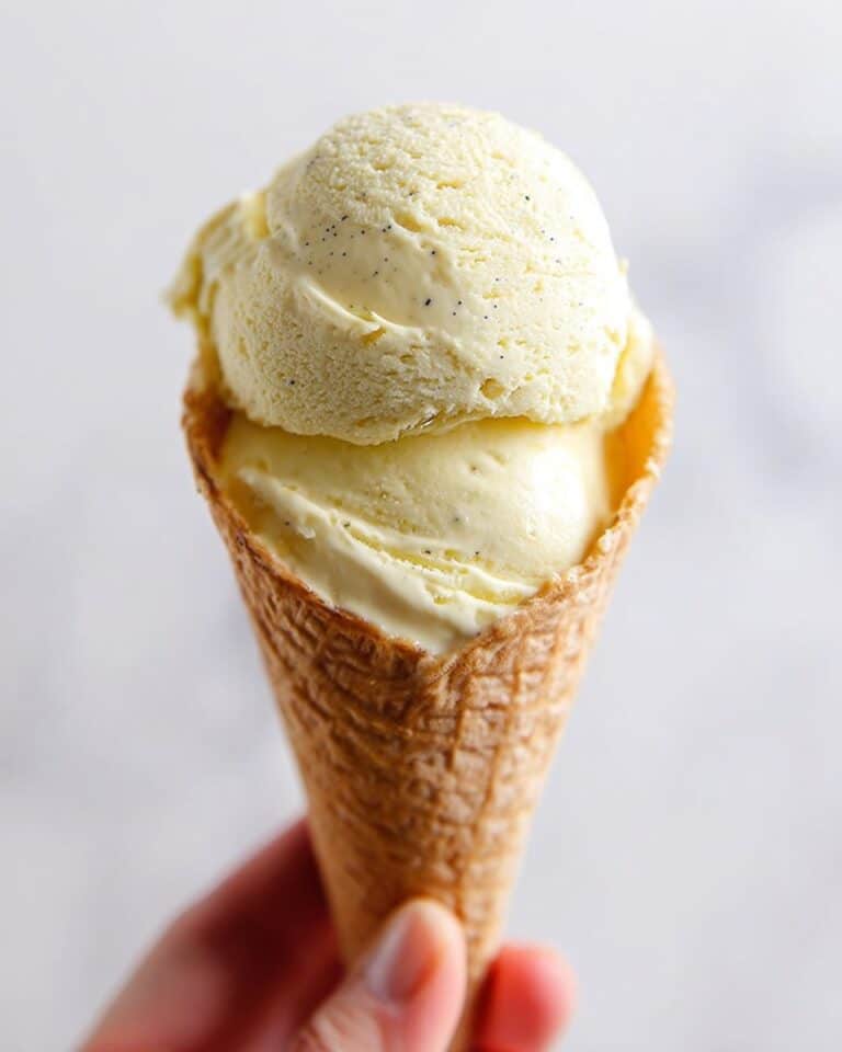 Old Fashioned Vanilla Ice Cream Recipe
