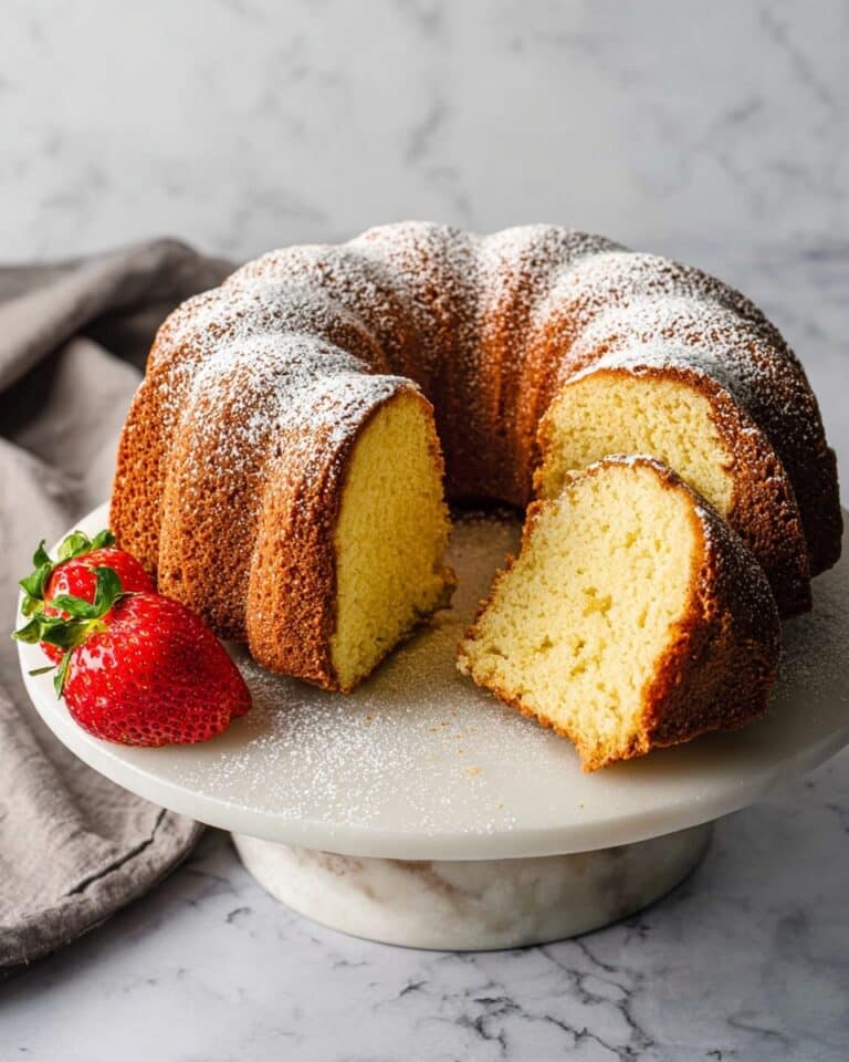 Sour Cream Pound Cake Recipe