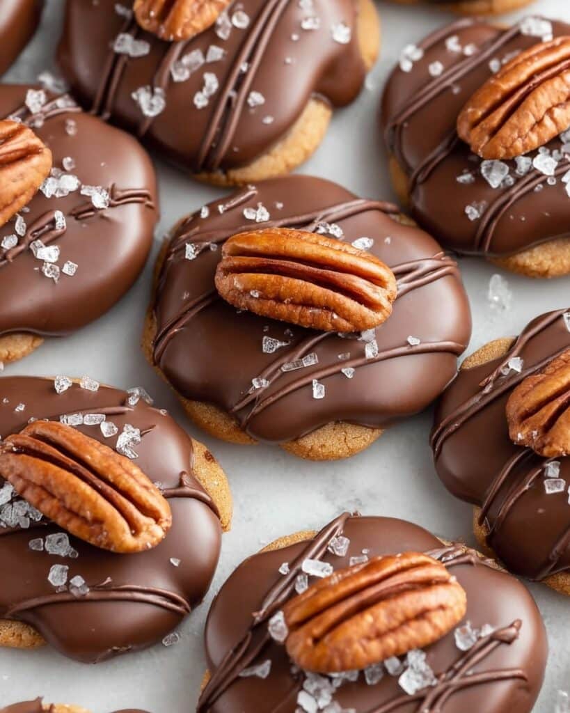 Chocolate Pecan Turtle Clusters Recipe