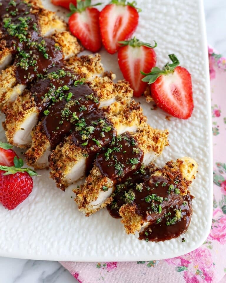 Strawberry Balsamic Walnut Chicken Recipe