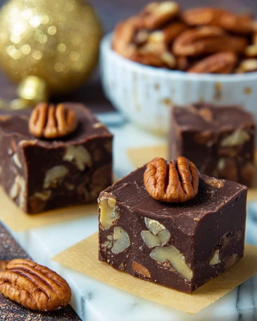 Bourbon Pecan Fudge Recipe