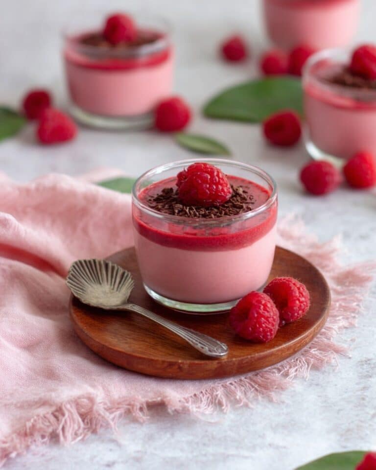 Easy Double Raspberry Mousse Recipe