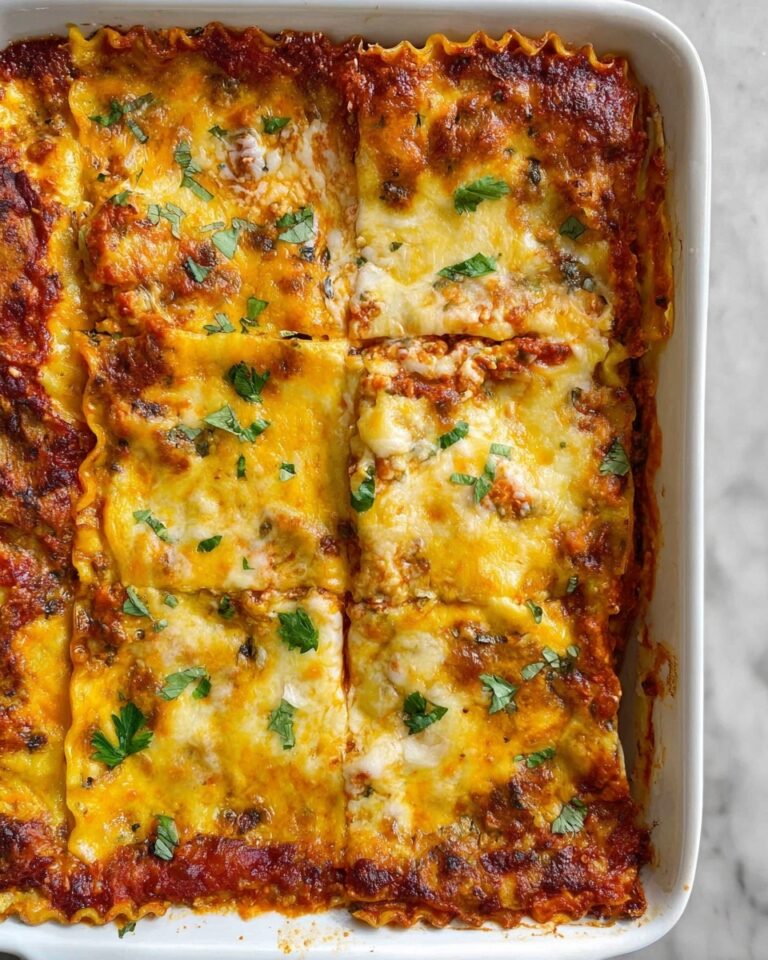 Eggplant Lasagna with Ricotta, Spinach, and Fresh Herbs Recipe