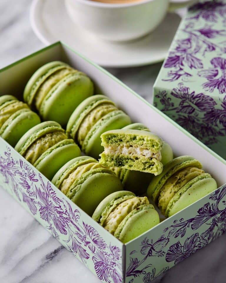Pistachio Macarons Recipe