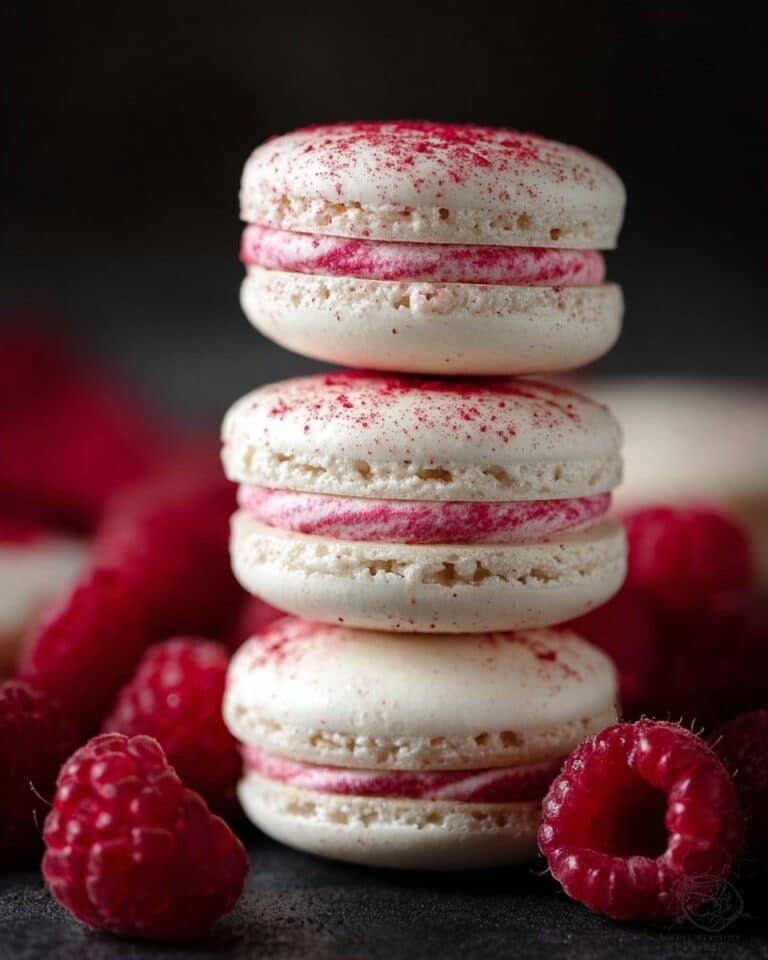 Raspberry Macarons Recipe