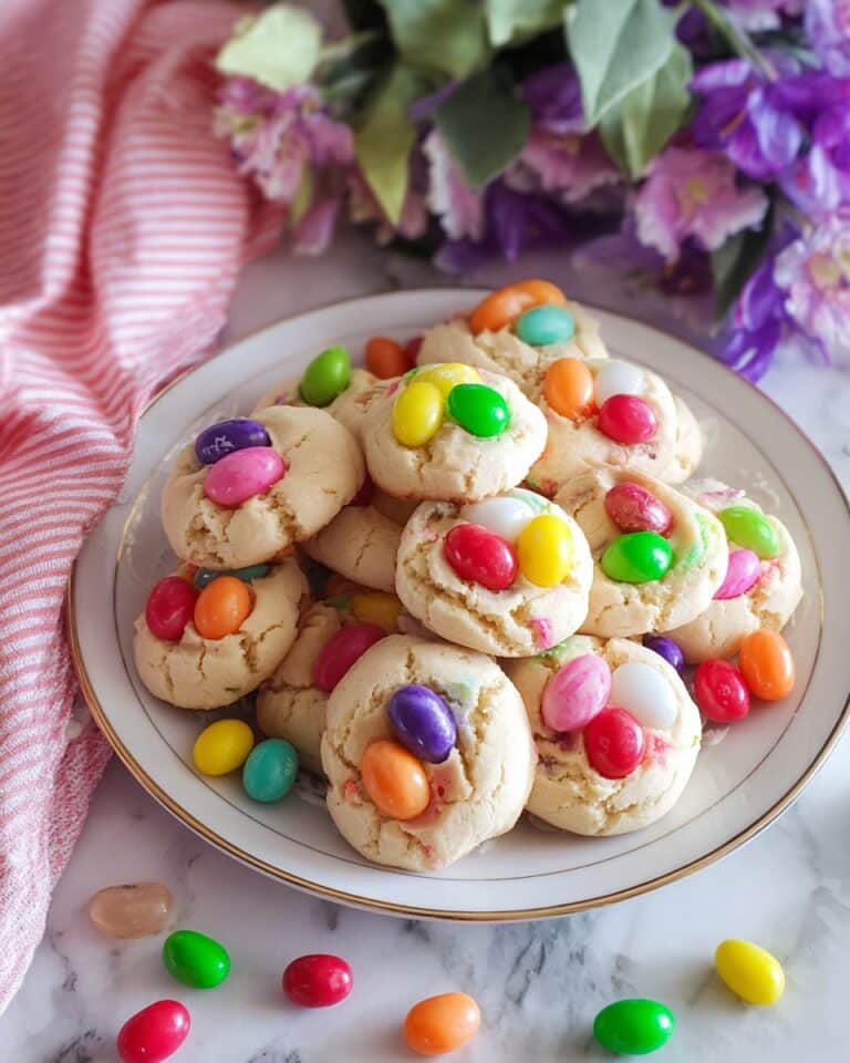 Chewy Jelly Bean Cookies Recipe