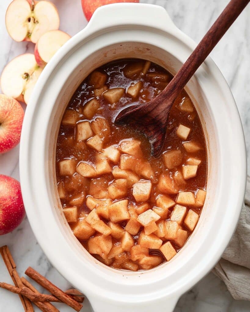 Slow Cooker Apple Pie Filling Recipe