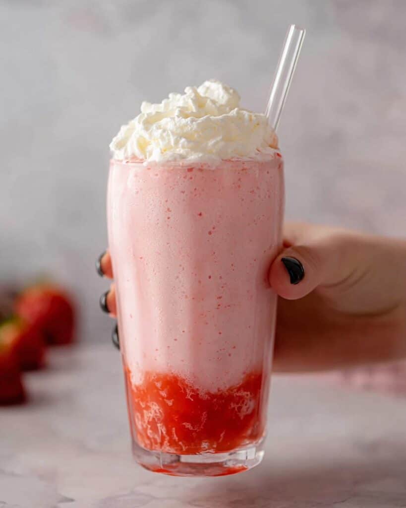Starbucks Strawberry Creme Frappuccino Recipe