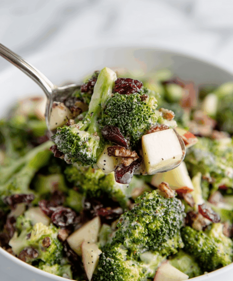 Roasted Broccoli Salad Recipe