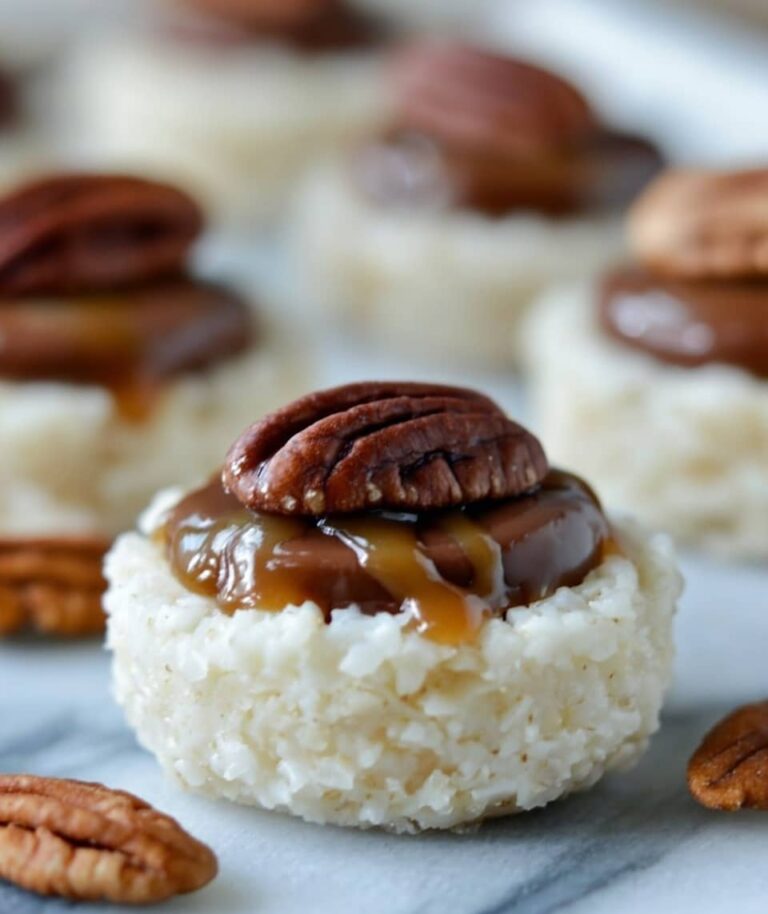 Turtle Thumbprint Macaroons Recipe