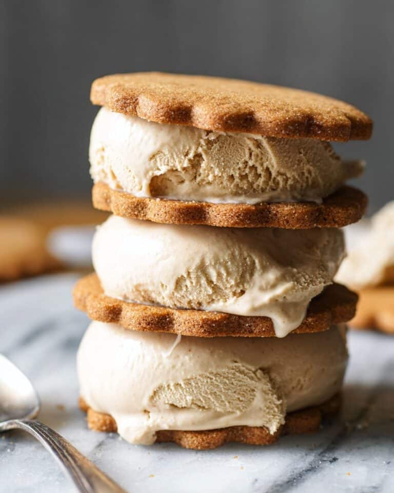Homemade Gingerbread Ice Cream Recipe