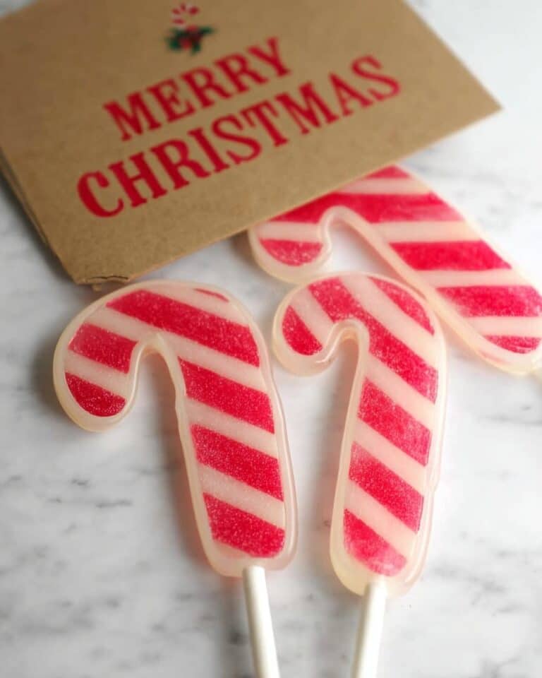 Candy Cane Lollipops Recipe