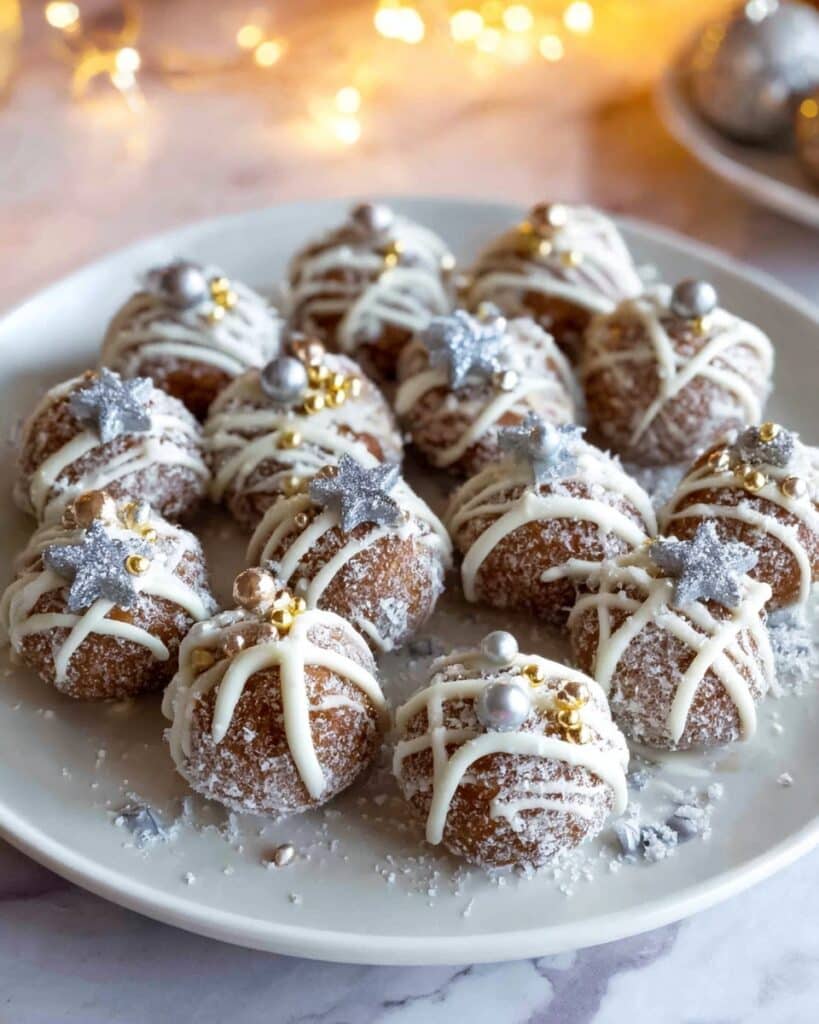 No Bake Gingerbread Truffles Recipe