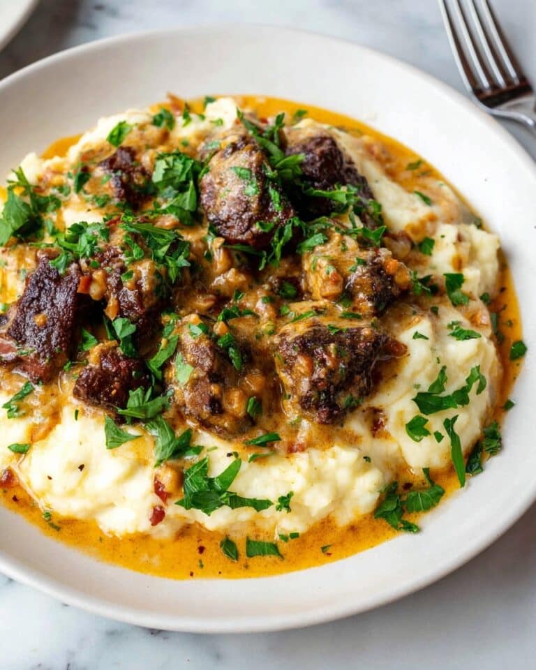 Creamy Garlic Butter Steak Bites Recipe