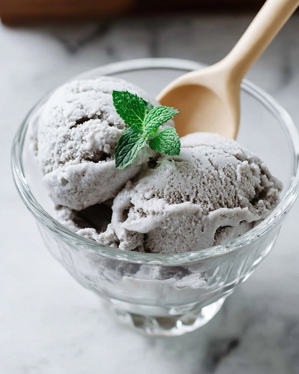 Black Sesame Ice Cream Recipe