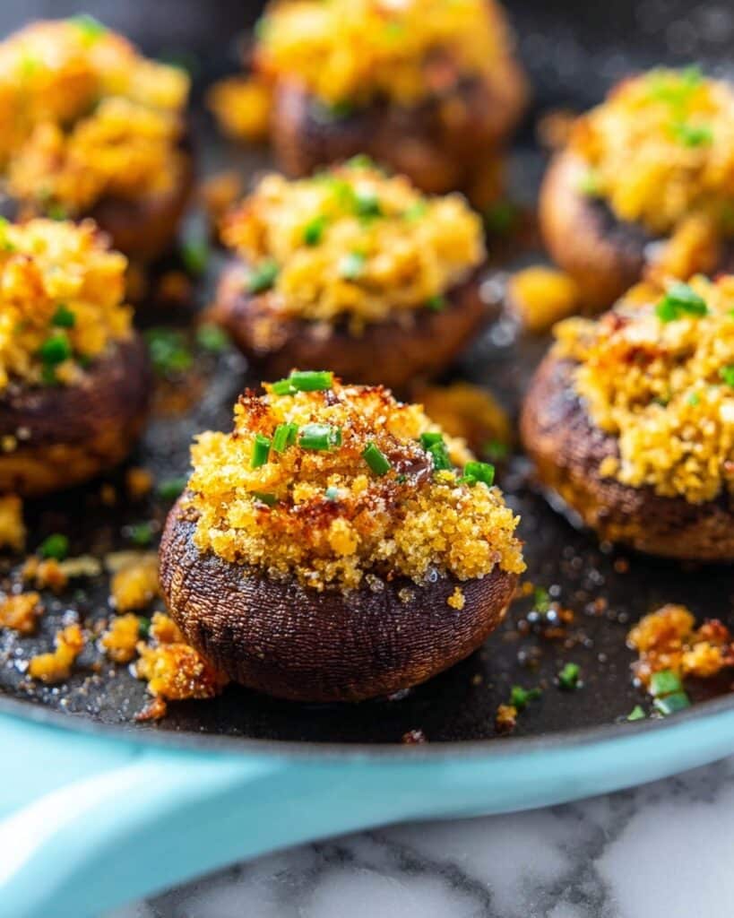 Easy Stuffed Mushrooms Recipe