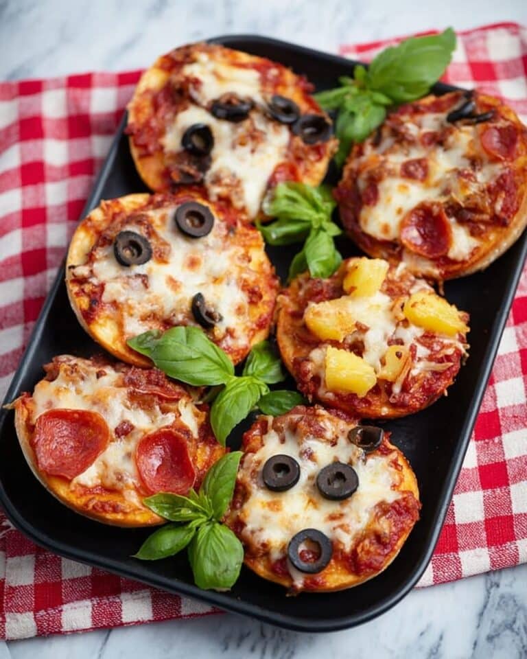 Easy Homemade Mini Pizza Bagels Recipe