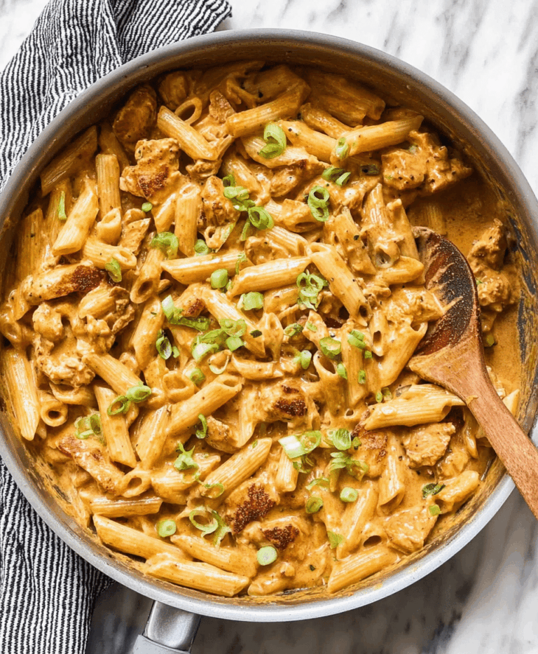 One Pot Creamy Cajun Chicken Pasta Recipe