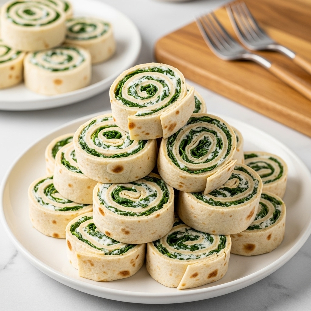 Spinach Roll-Ups Recipe