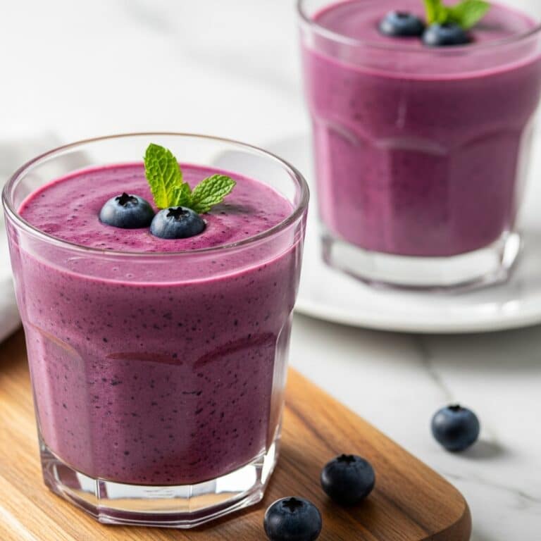 Creamy Blueberry Banana Smoothies Recipe