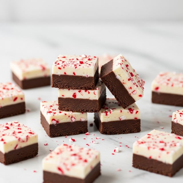 Peppermint Bark Fudge Recipe