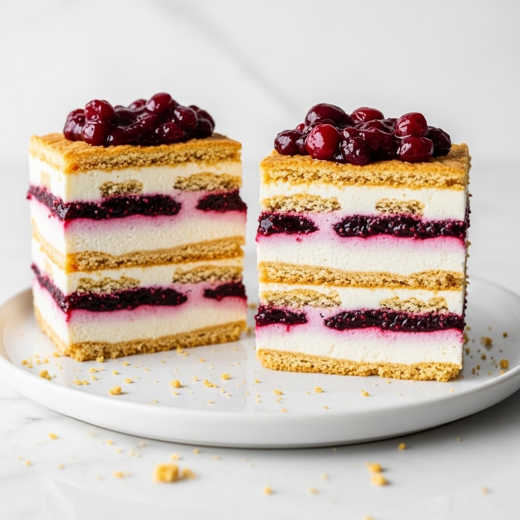 Cherry Cheesecake Icebox Cake Recipe