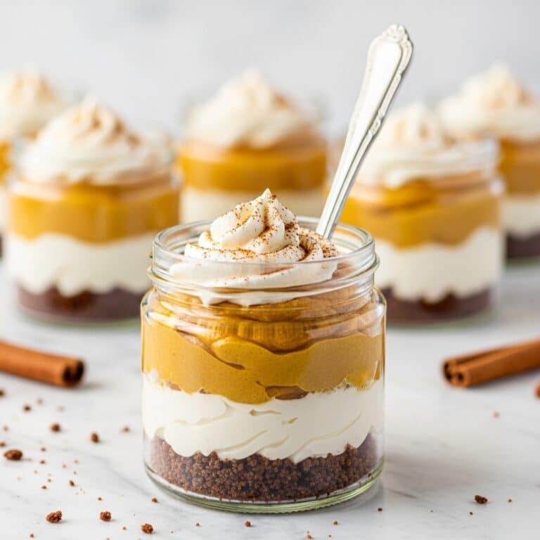 Pumpkin Pie in a Jar (No-Bake Pumpkin Parfaits) Recipe