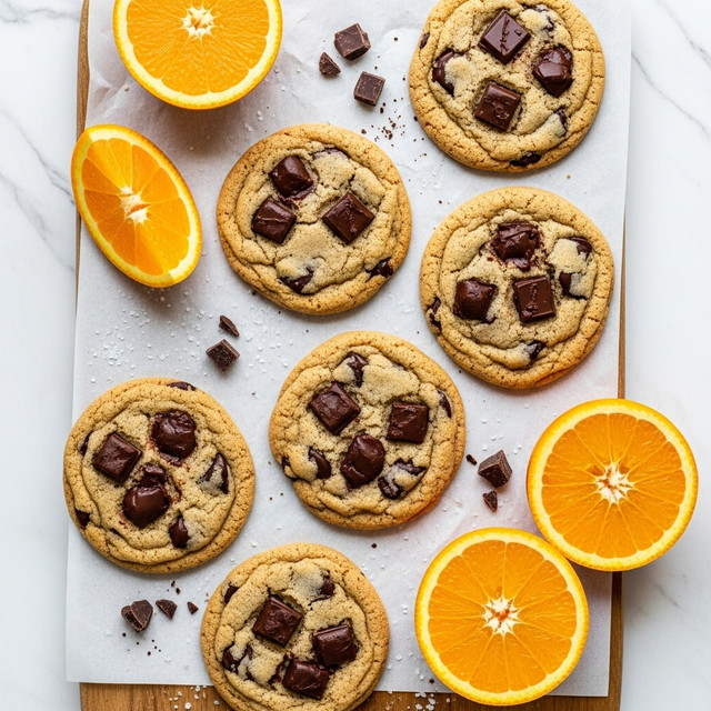 Irresistible Orange Dark Chocolate Cookies Recipe