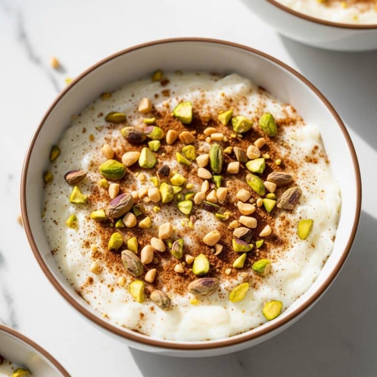 Easy Middle Eastern Rice Pudding Recipe