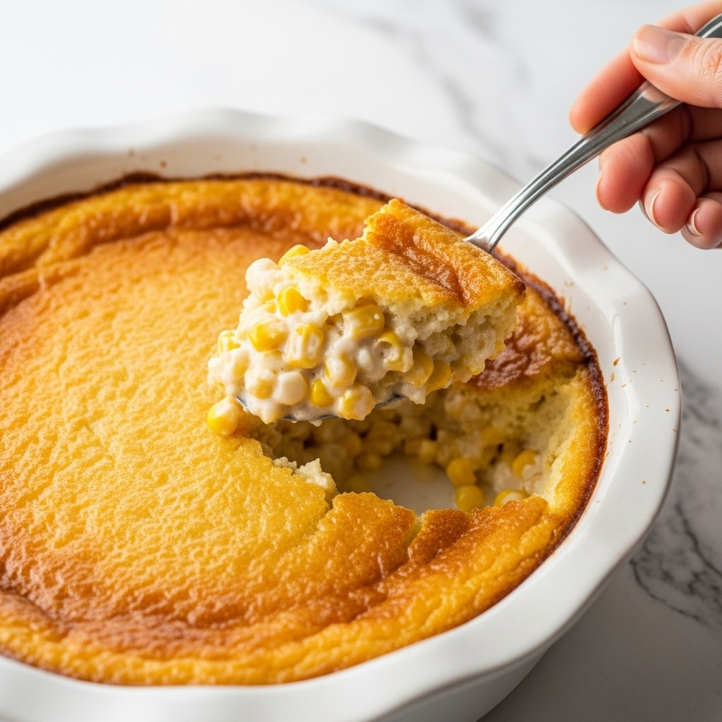 Creamy Corn Pudding (Custard) Recipe