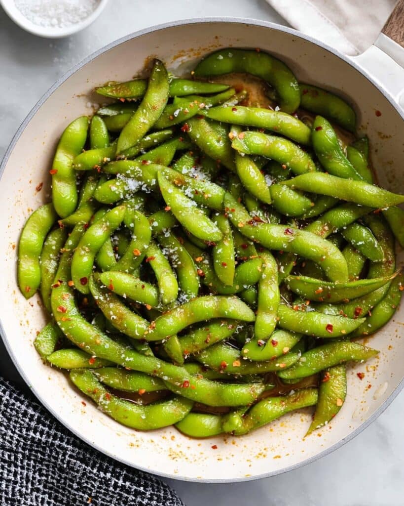 Garlic Edamame Recipe