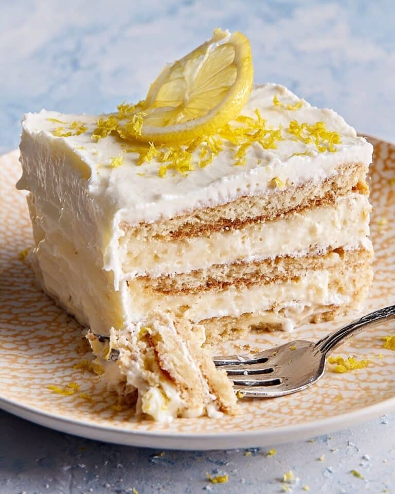 Lemon Icebox Cake Recipe