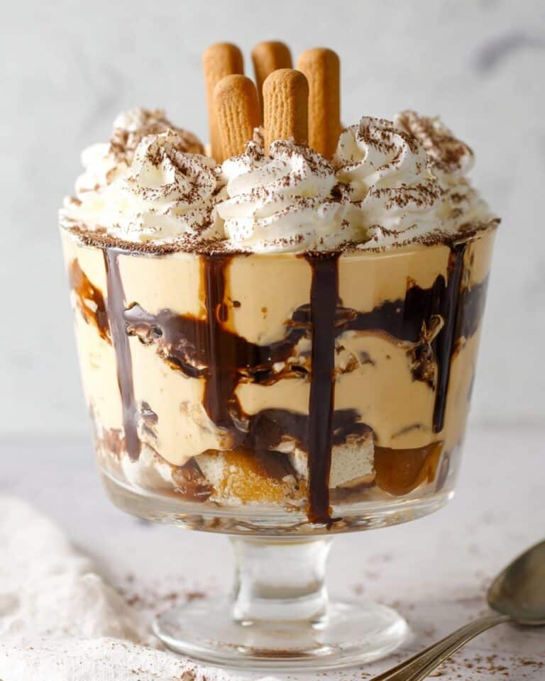 Caramel Macchiato Nutella Tiramisu Trifle Recipe