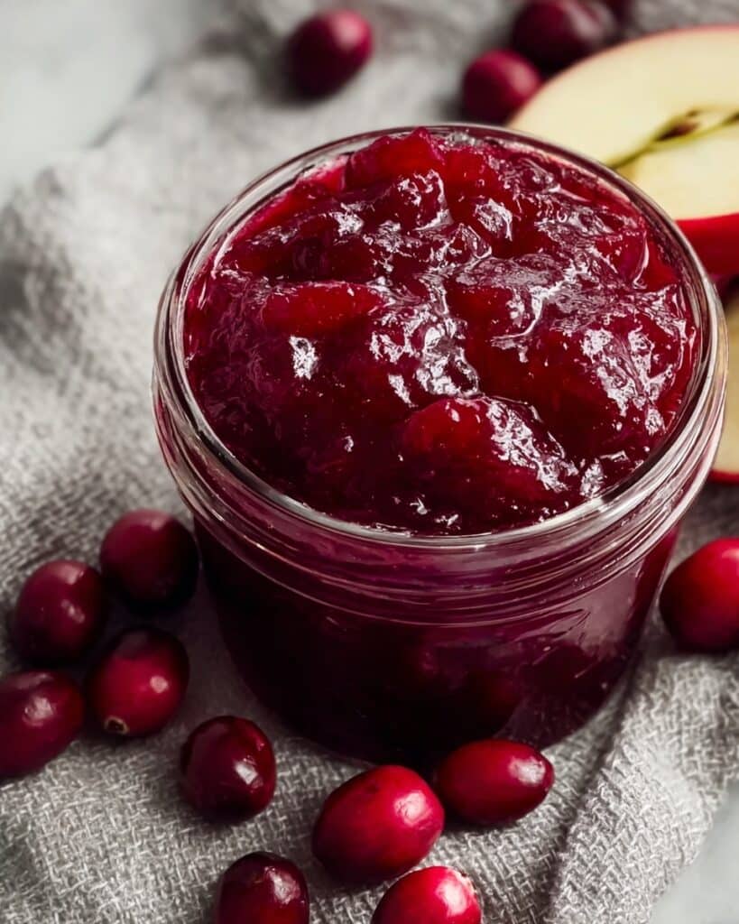 Sweet Christmas Cranberry Jam Recipe