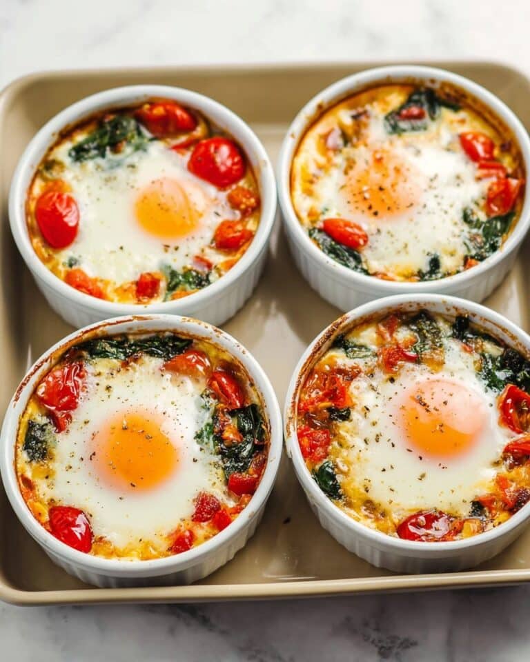 Baked Feta Eggs Recipe