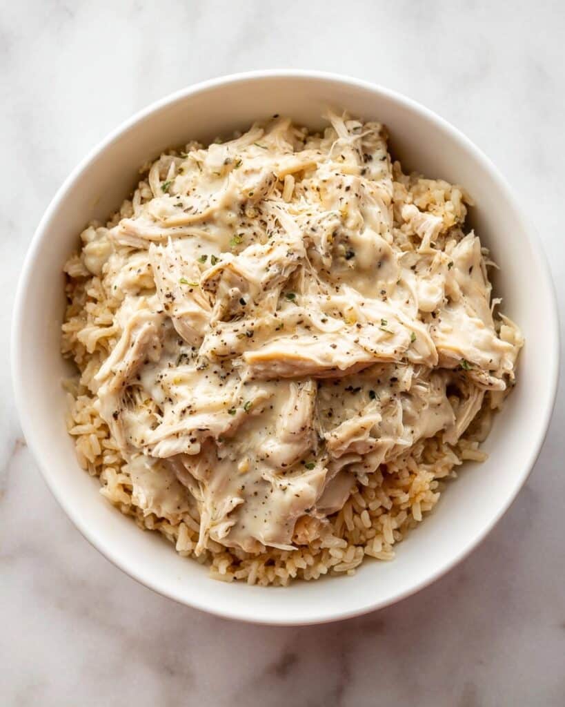 Creamy Crockpot Chicken and Gravy Recipe