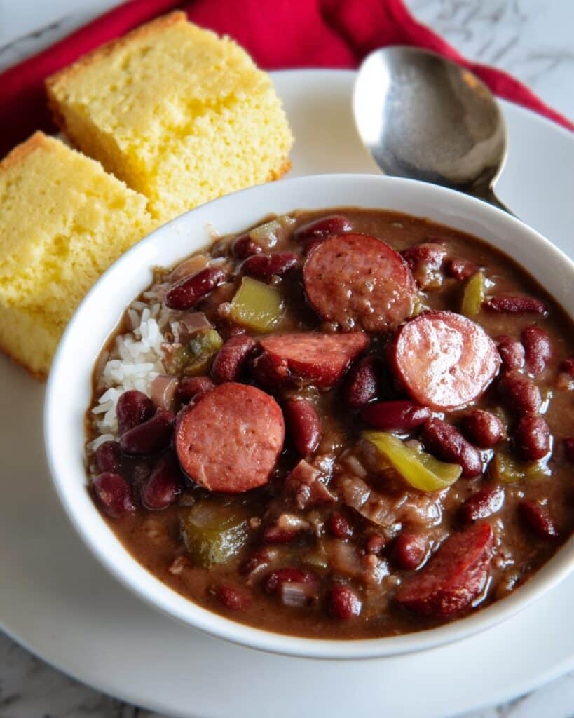 Crock Pot Red Beans and Rice Recipe