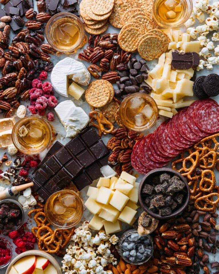Chocolate and Bourbon Cheeseboard Recipe
