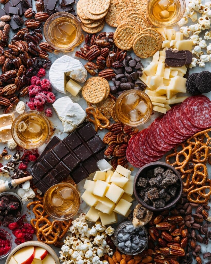 Chocolate and Bourbon Cheeseboard Recipe