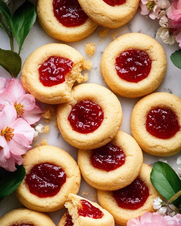 Jam Drops (Thumbprint Cookies) Recipe