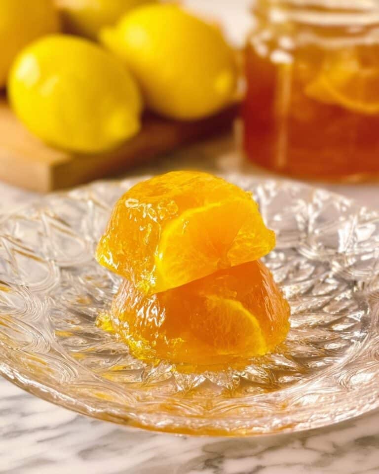 Greek Lemon Spoon Sweet Recipe