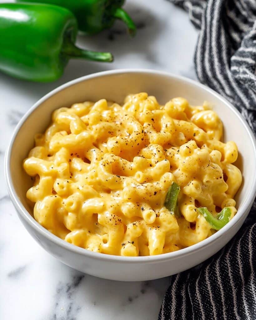 Slow Cooker Mac and Cheese with Green Chile Recipe