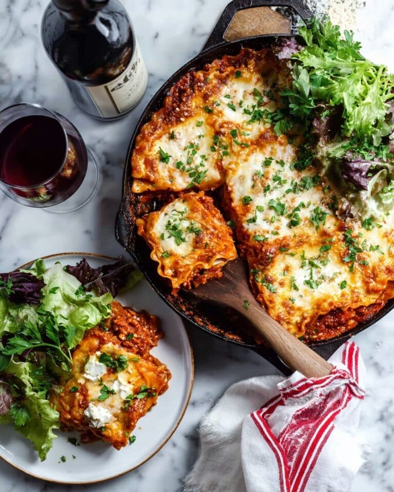 Easy Skillet Lasagna Recipe