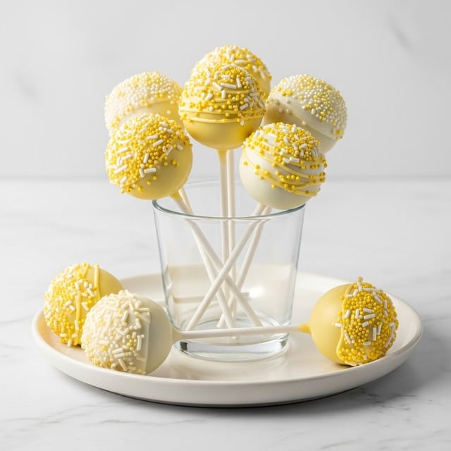 Lemon Cake Pops Recipe