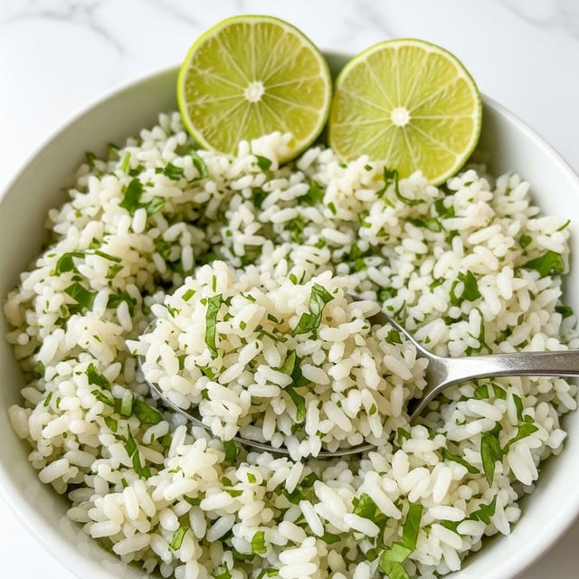 Coconut Milk Cilantro Lime Rice Recipe
