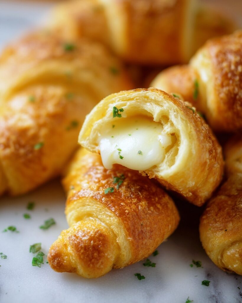 Cheese Stuffed Crescent Rolls Recipe