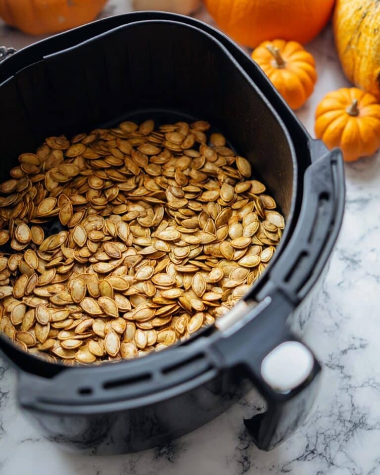 Air Fryer Roasted Pumpkin Seeds Recipe