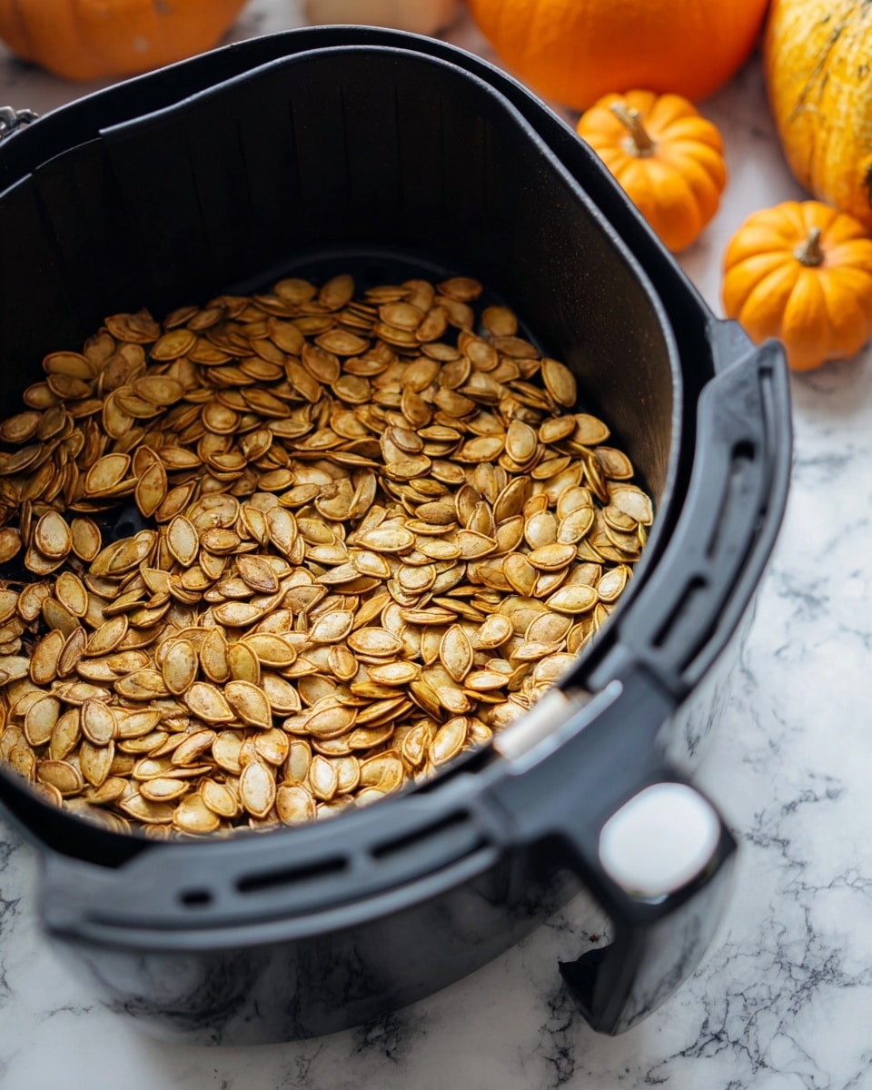 Air Fryer Roasted Pumpkin Seeds Recipe